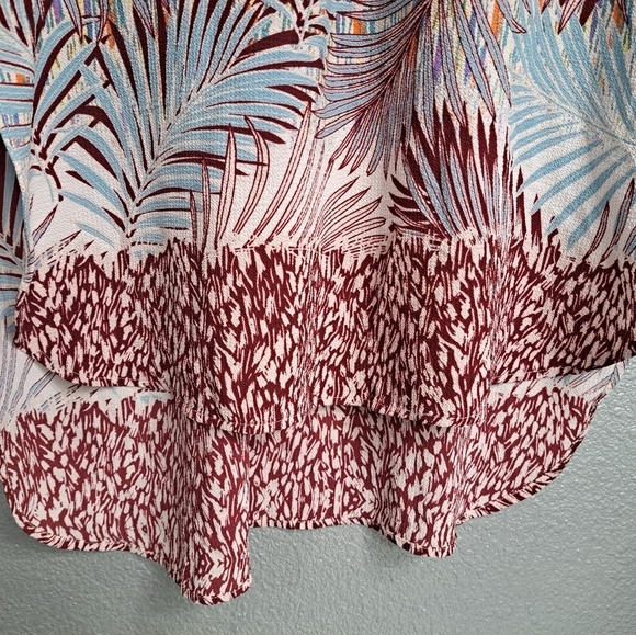 Fig & Flower Anthropologie Patterned Blouse/Tunic    Size M - Picture 8 of 12